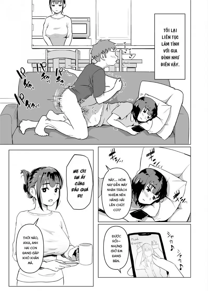 Quan hệ tình dục trong nhà tôi là điều bình thường Oneshot ảnh 17